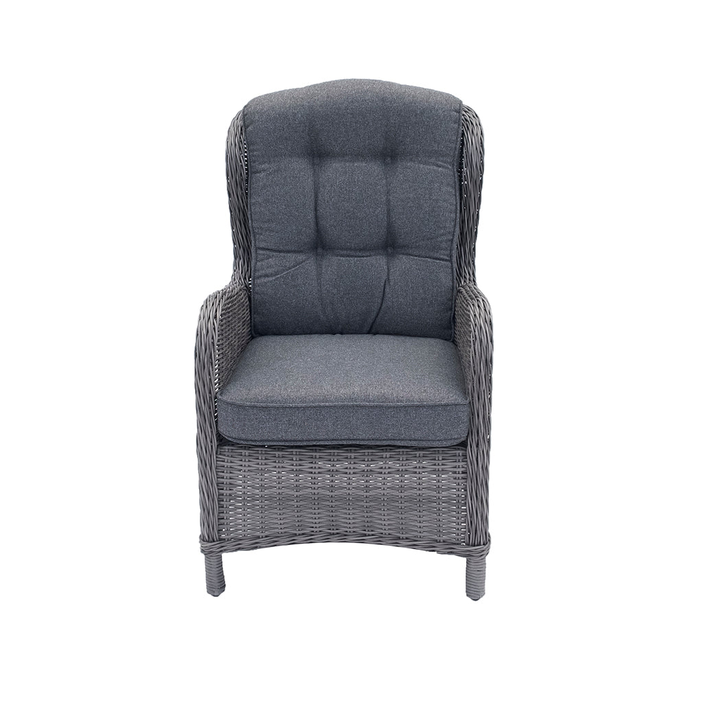 Rio 5 Pc Reclining Chat Set Anthracite