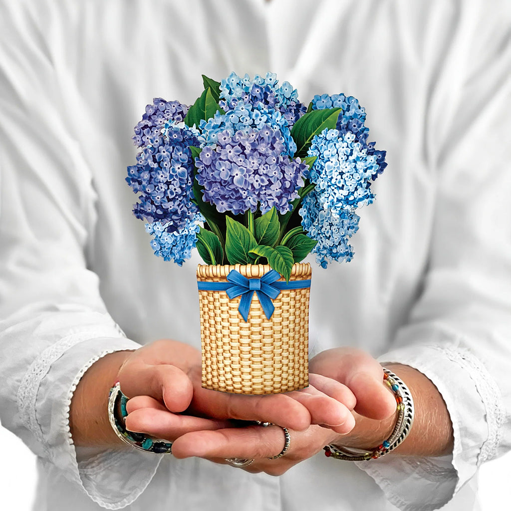 Nantucket Hydrangea Mini Bouquet And Card