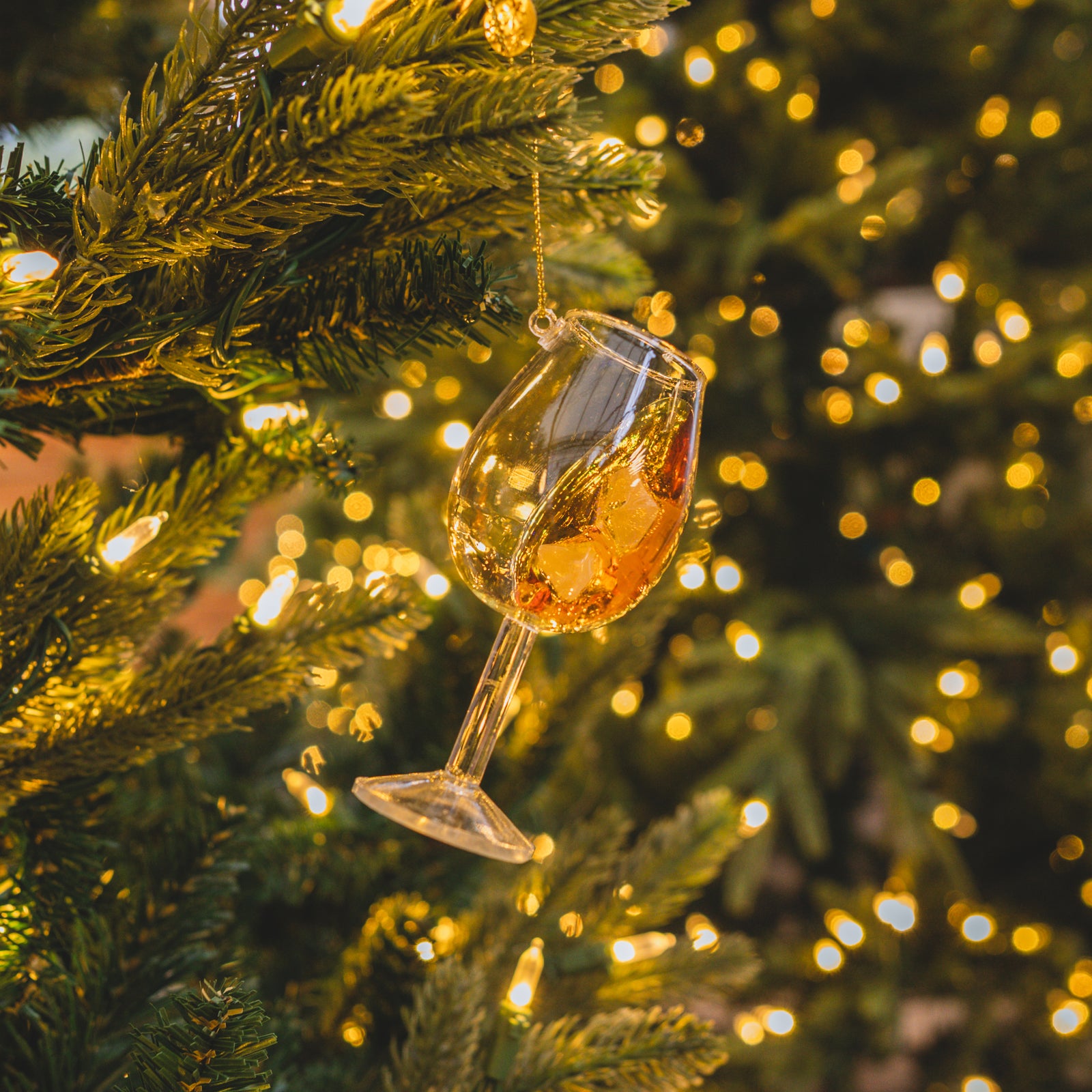 Wine Glass Ornament