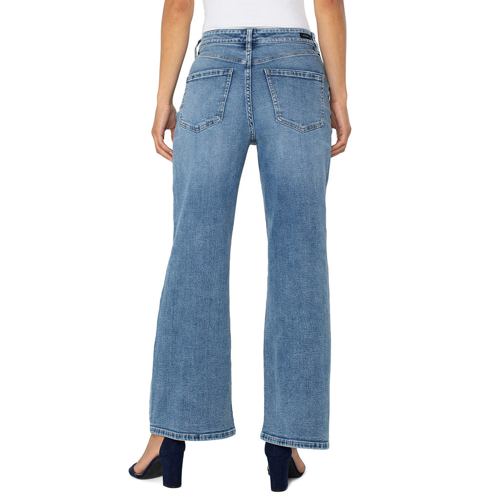 Wide Leg Stride Jeans Carbon Canyon