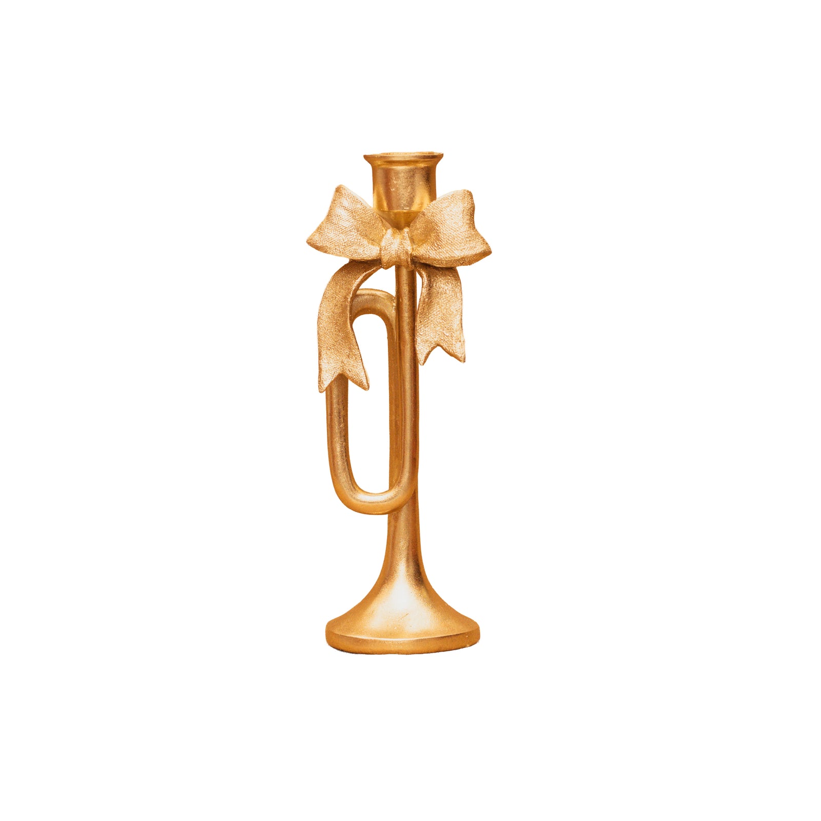 Bow Taper Candle Holder