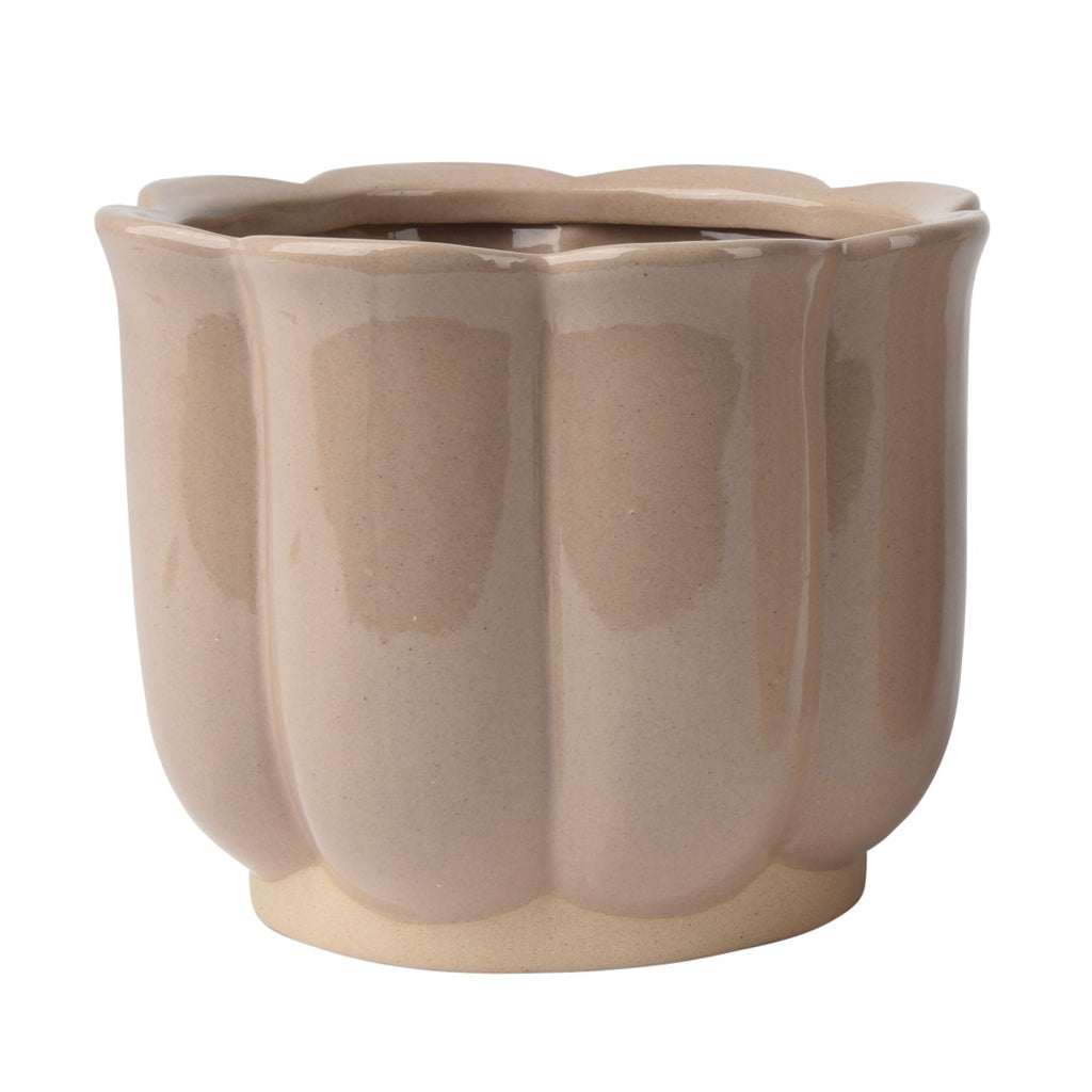 Stoneware Planter Pink