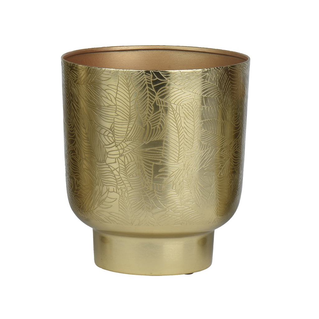 Gold Iron Planter