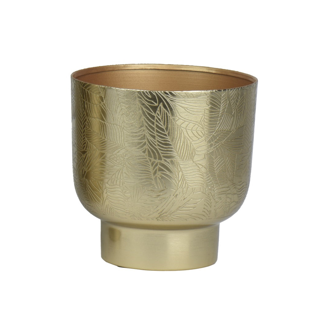 Gold Iron Planter