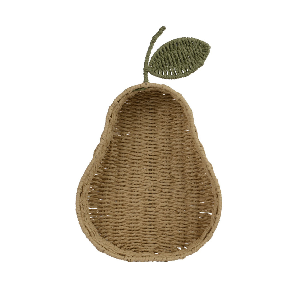 Wicker Tray Pear