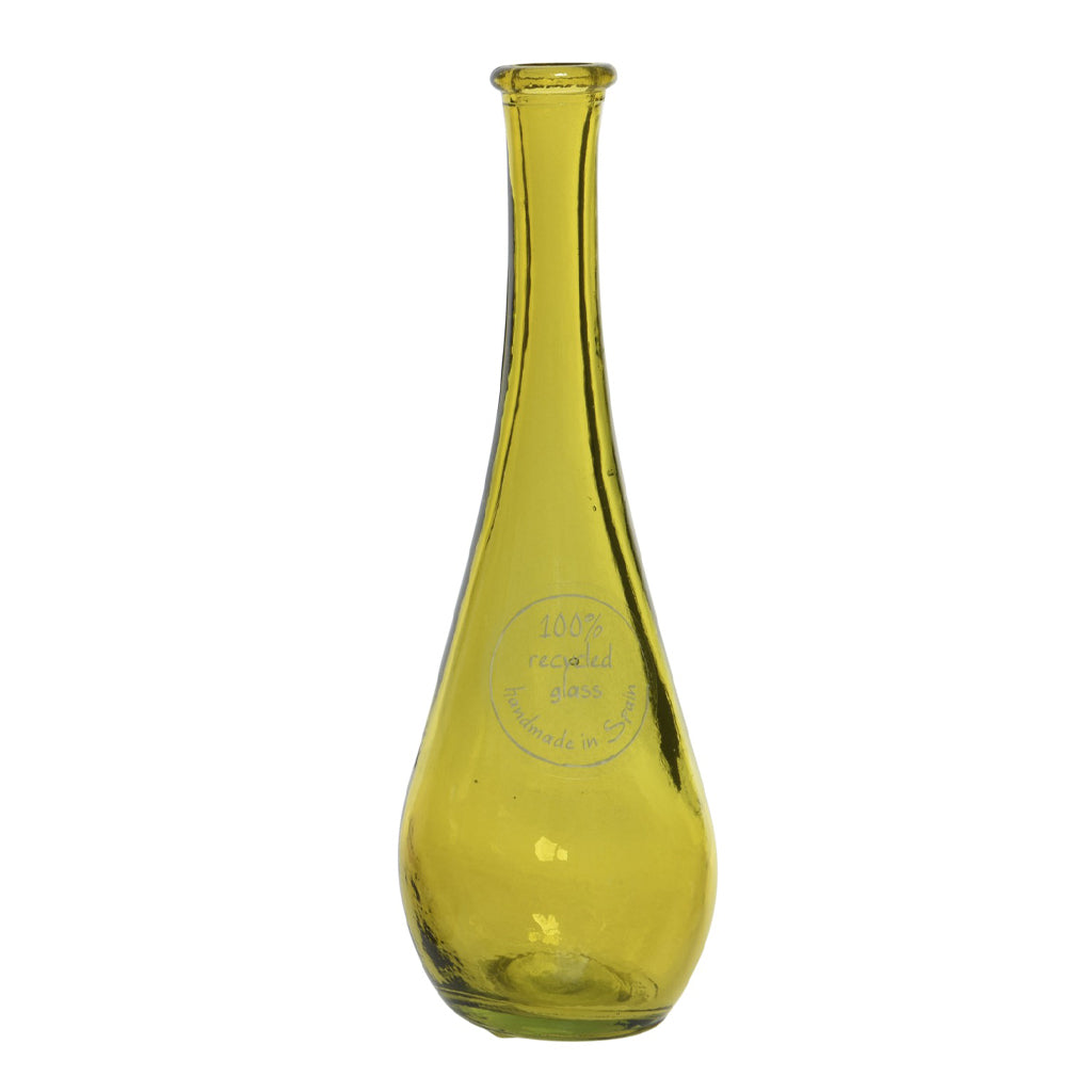 Recycled Glass Bud Vase 18cm