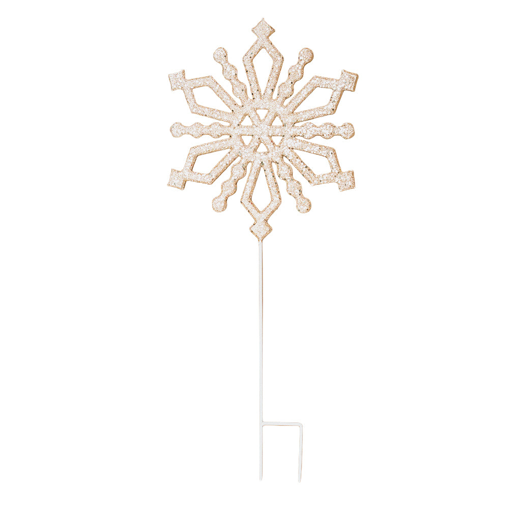 Metal Snowflake Stake