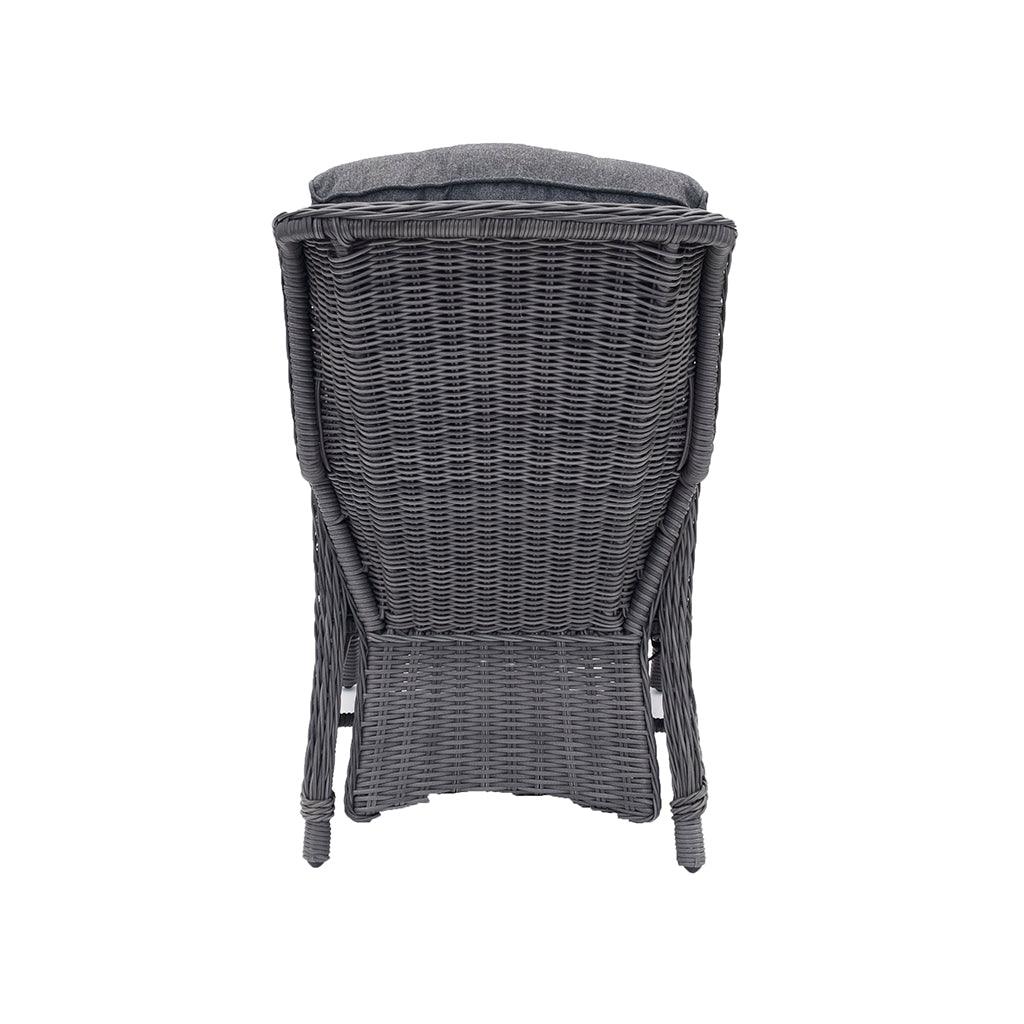 Rio 5Pc Reclining Chat Set - Anthracite/Dark Grey