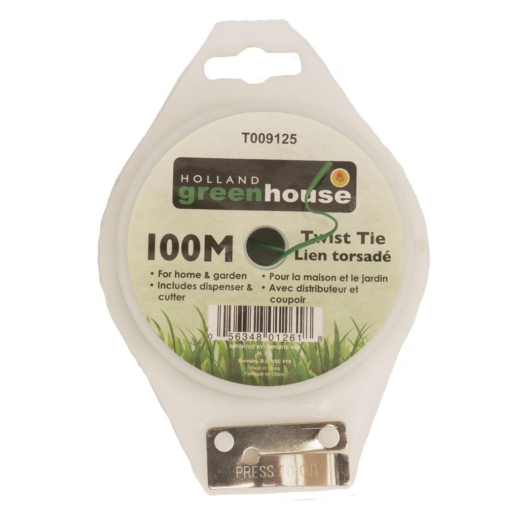 Tie and secure your plants with ease using the Parkwood® Natural Jute Twine twist tie with cutter. With its durable vinyl material and convenient built-in cutter, this twist tie makes gardening tasks a breeze. Keep plants upright and avoid damage with this must-have tool.