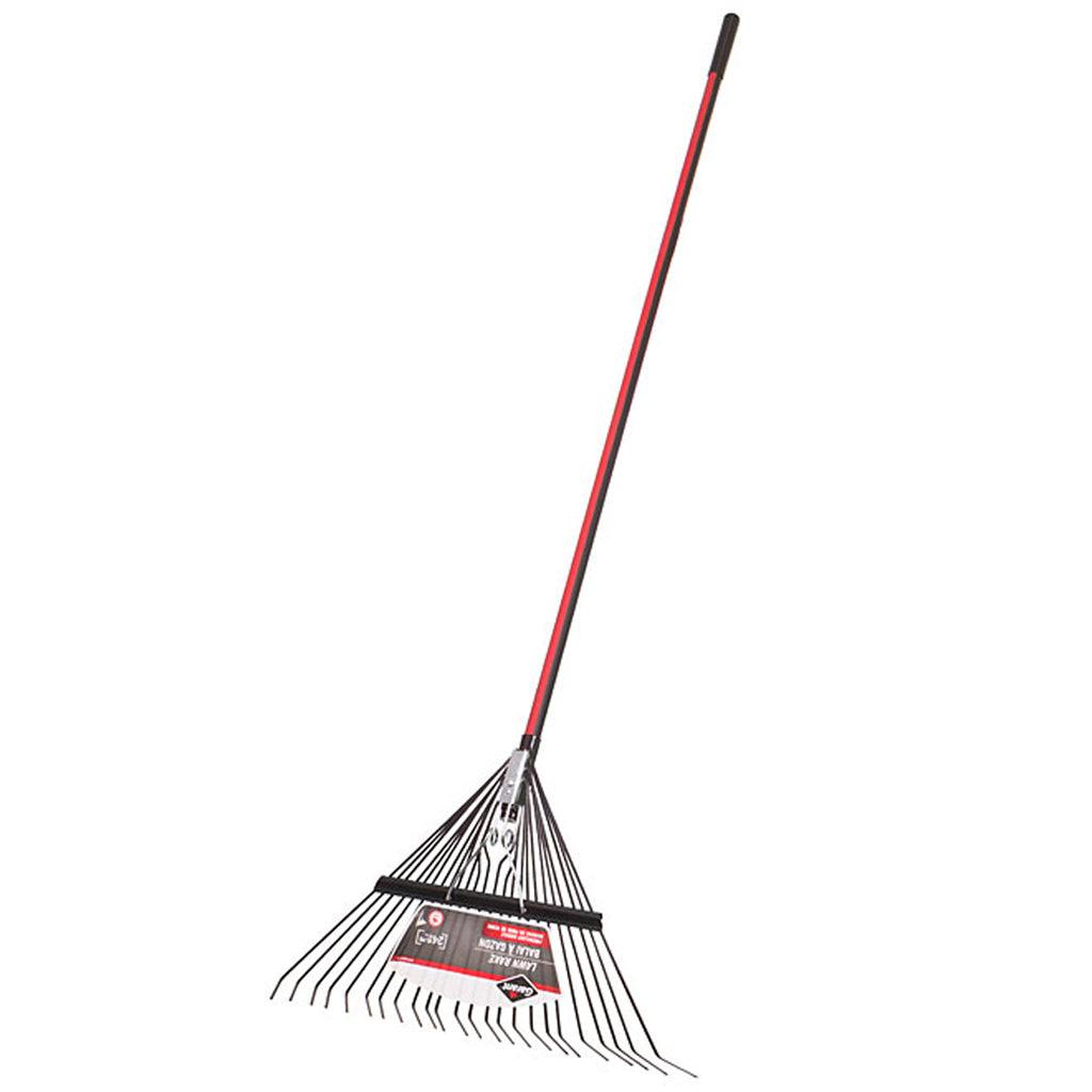 Get ready to tackle your lawn with ease. The Garant Pro Lawn Rake Fiberglass boasts 24 tines to ensure thorough and efficient raking. Its durable handle and lightweight material make it the perfect tool for any lawn care job.