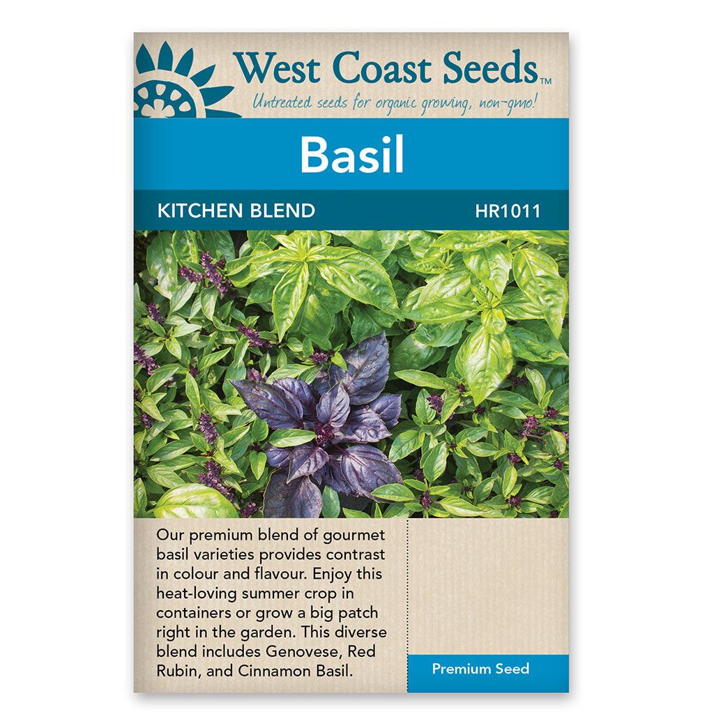 Basil Kitchen Blend Seeds Sheridan Nurseries Online