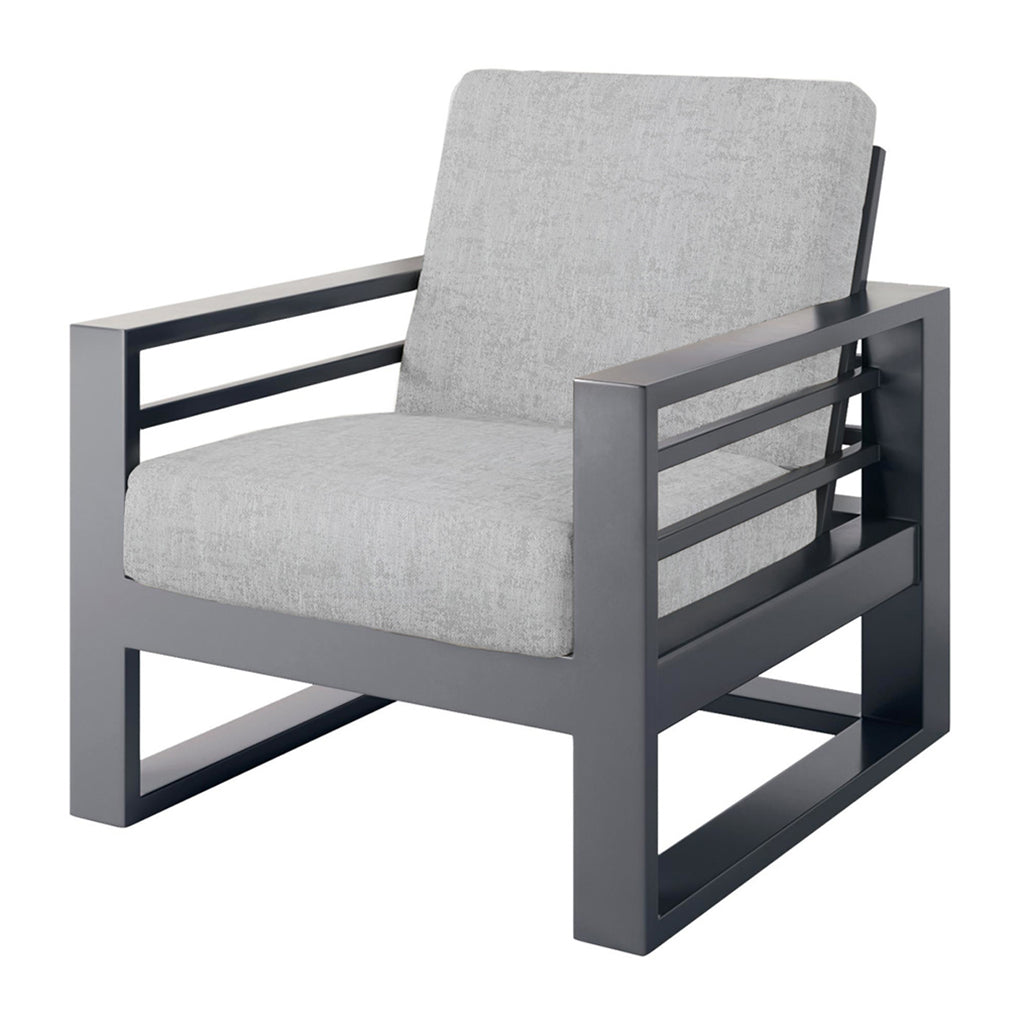 Palermo High Back Club Chair Graphite