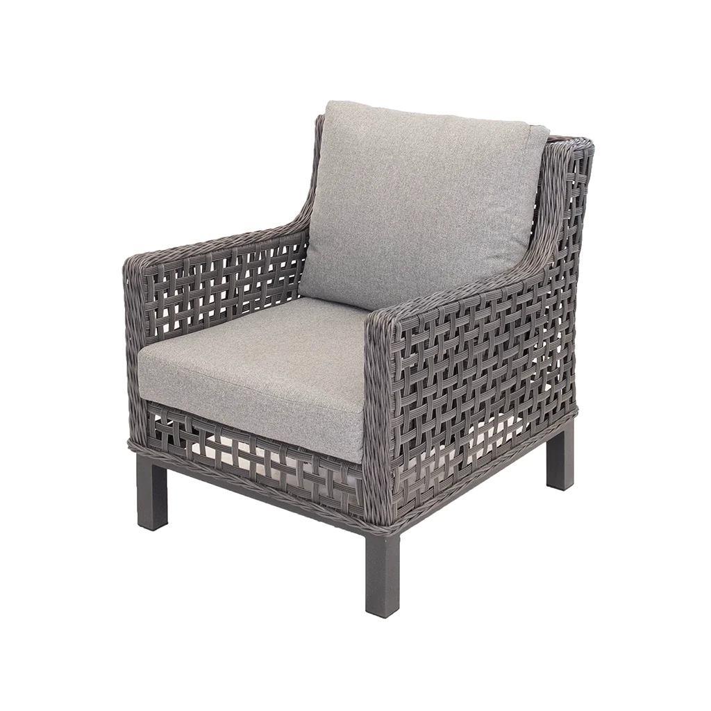 New Haven Sofa Set 4 Piece Anthracite/Light Grey