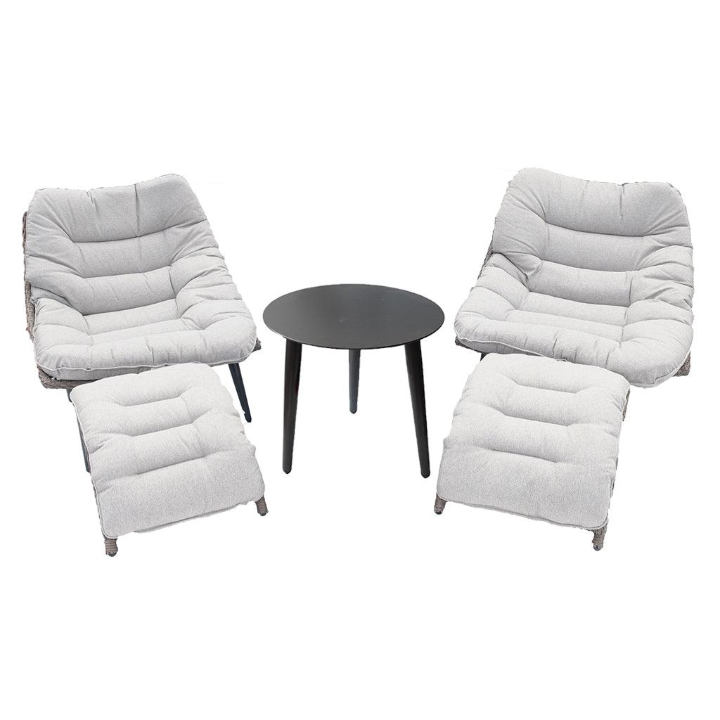 Tarragona Relax Chat Set, 5 Piece.