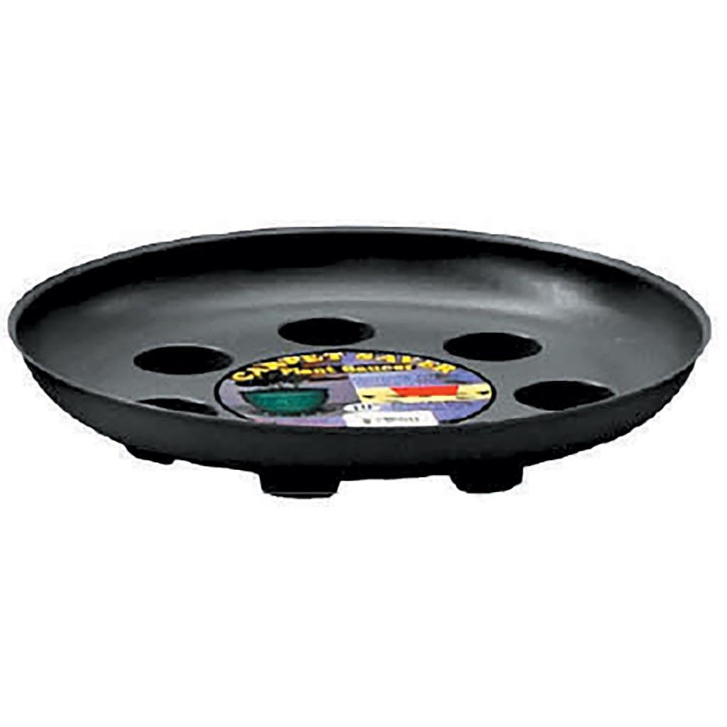 Carpet Saver Saucer Black