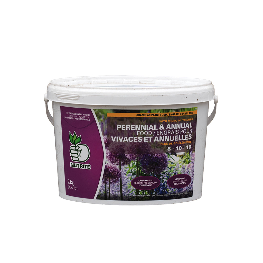 Nutrite® Perennial & Annual Flower Food 2kg Pail