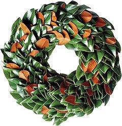 Magnolia Wreath 24&quot;