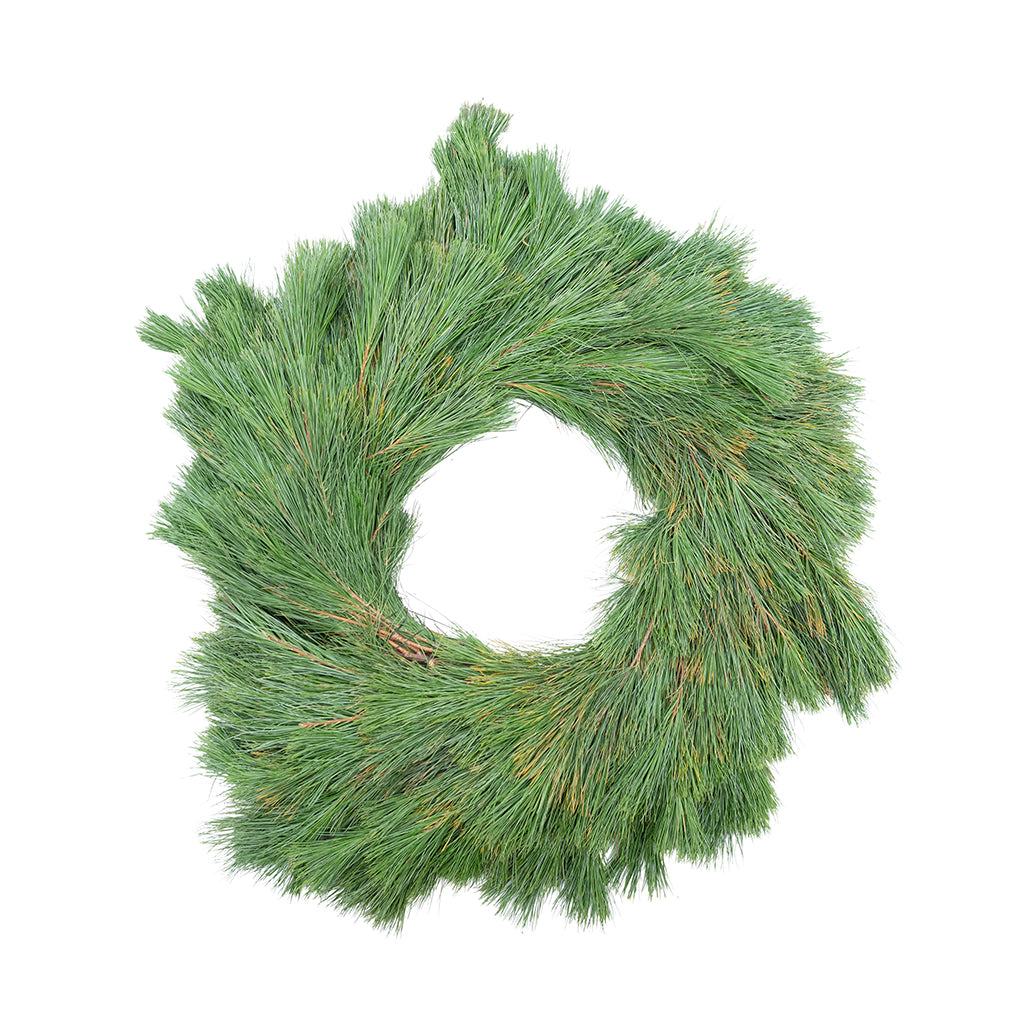 White Pine Wreath 12"