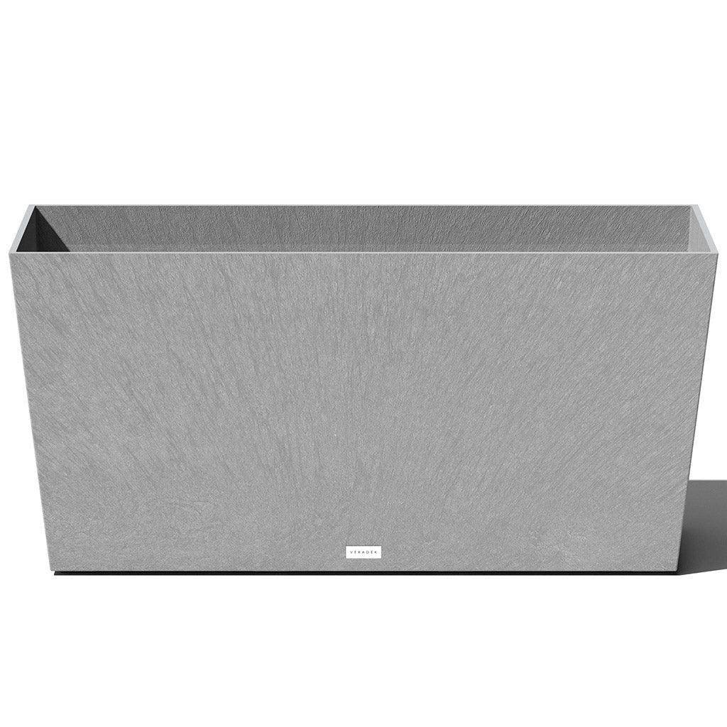 Midori Long Planter 39"Charcoa
