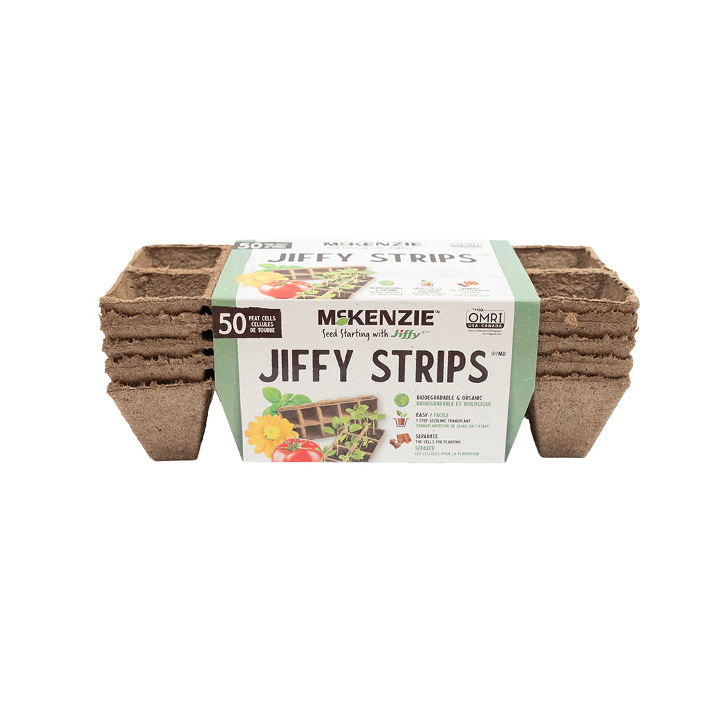 Jiffy Peat Strips 10- 5 pack