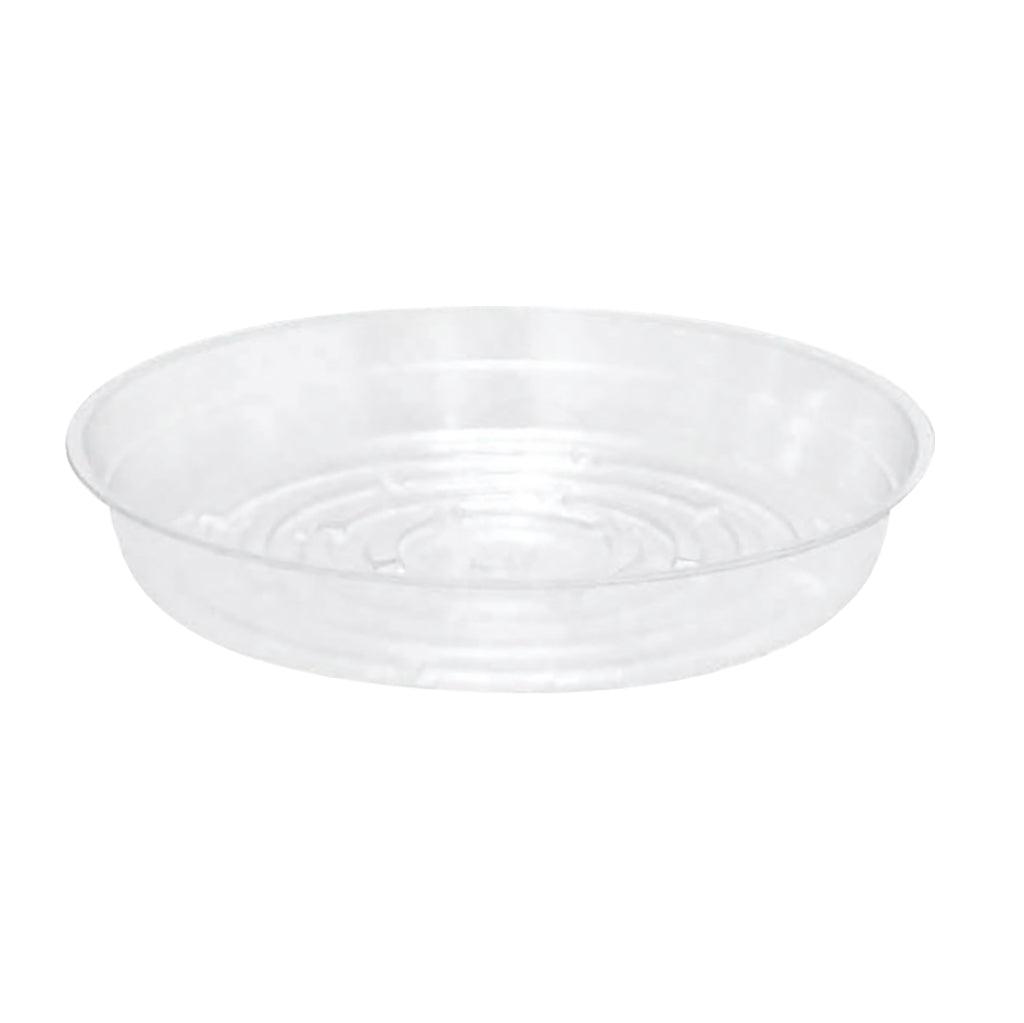 Saucer Clear Round Vinyl 10In