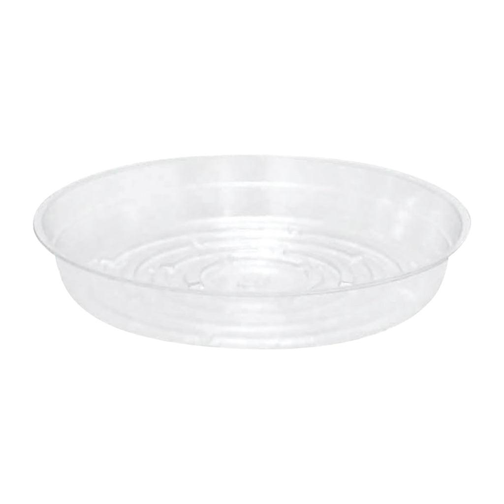 Saucer Clear Round Vinyl 12In
