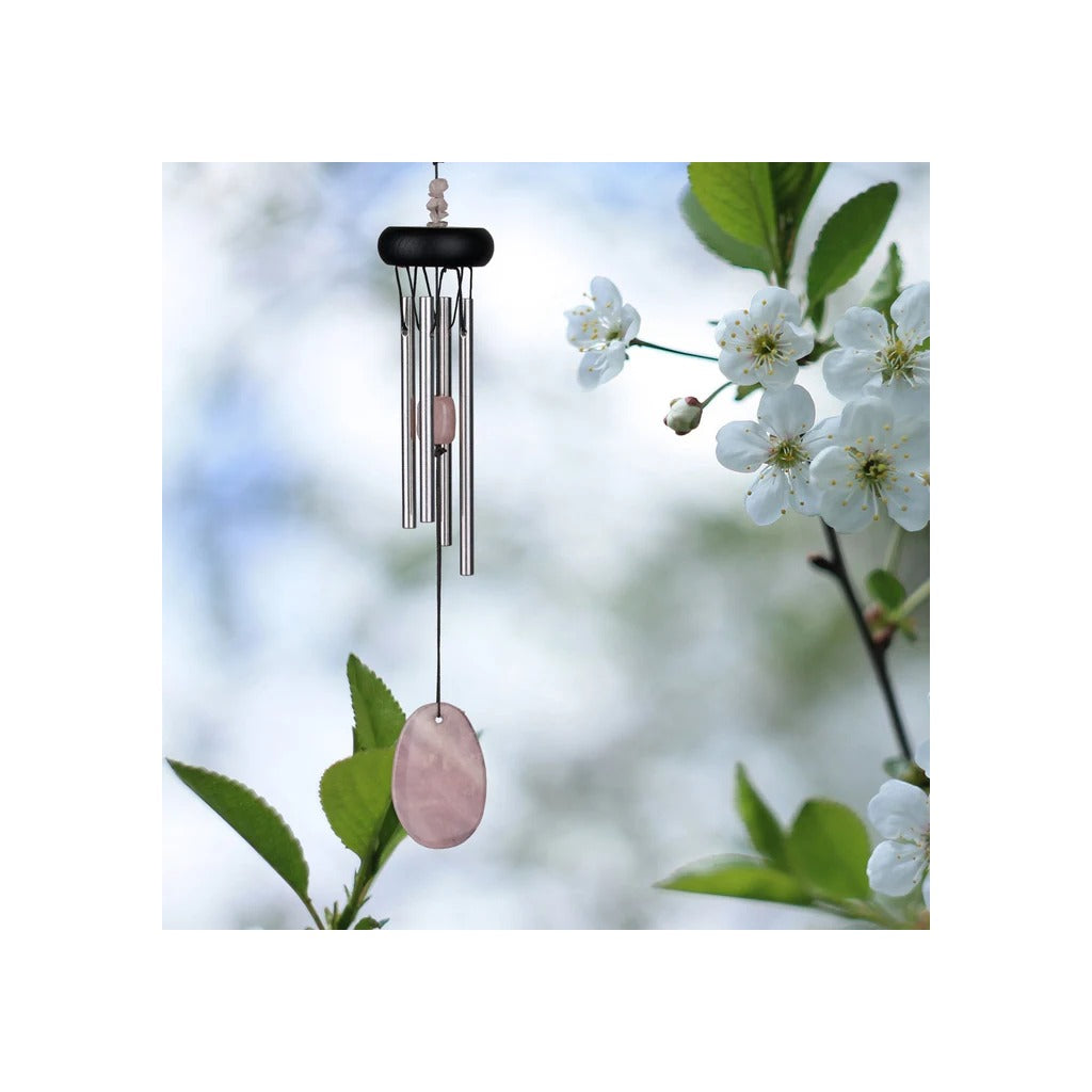 Precious Stone Chimes Rose Quartz