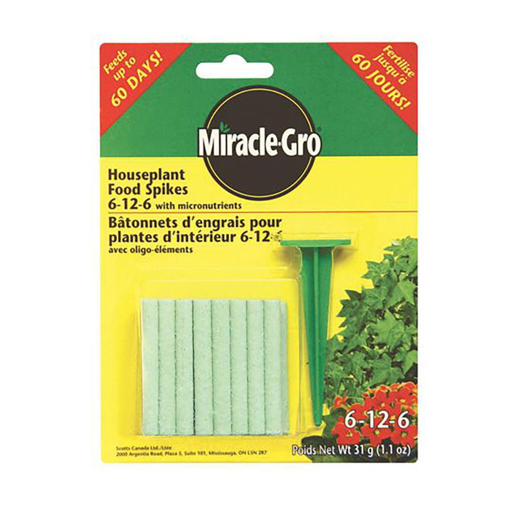 Miracle Gro Houseplant Food Spikes 6-12-6 31g