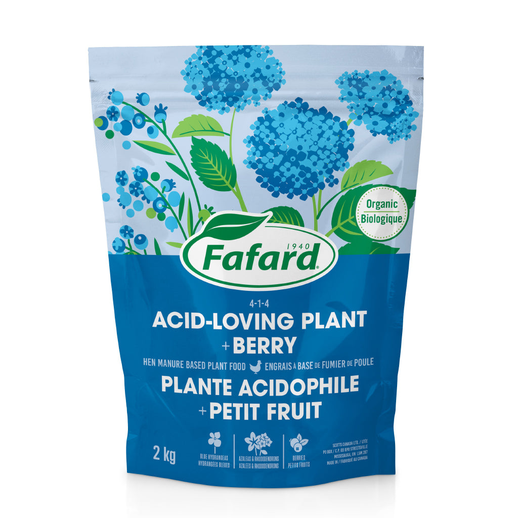 Fafard® Natural Fertilizer For Acid Loving Plants &amp; Berries 4-1-4  2kg