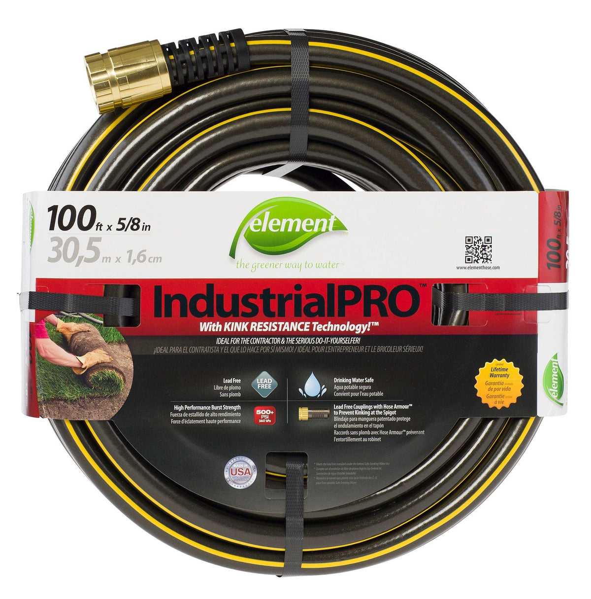 Elements Commercial Hose 100Ft