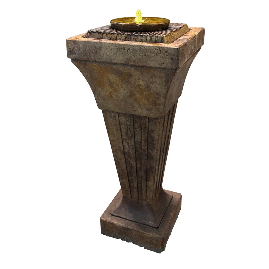 Tall Sunburst Fountain 2-Pc