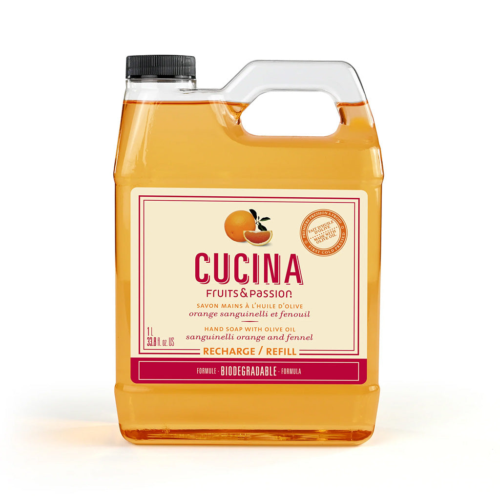Sanguineli Orange &amp; Fennel Refill Hand Soap 1L
