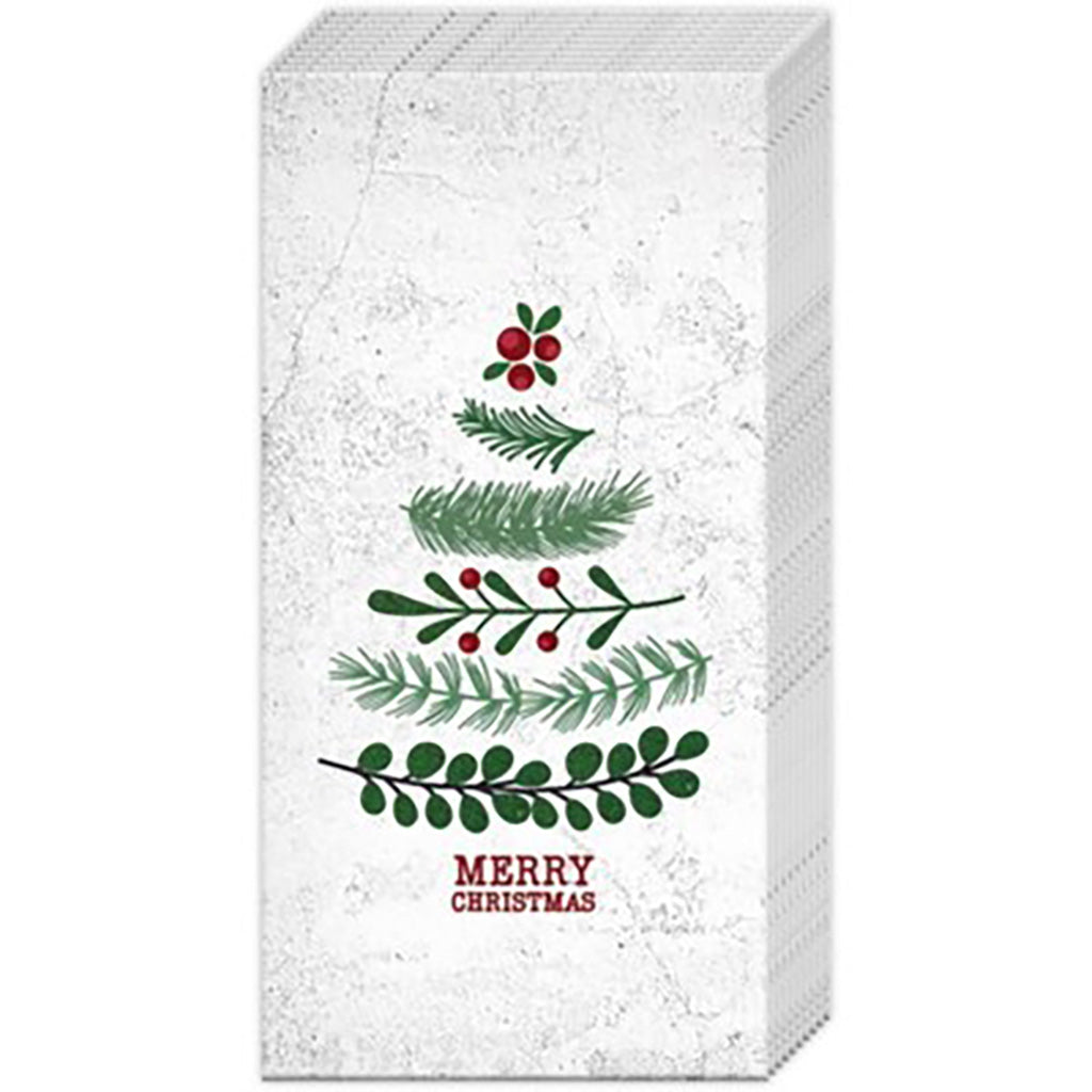 Natural Christmas Tree Pocket Tissue