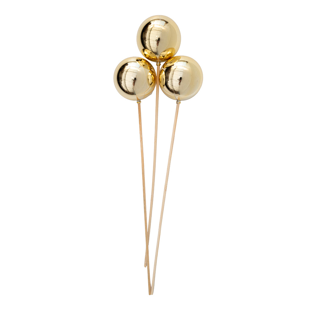 Ornamental Ball Gold 8cm