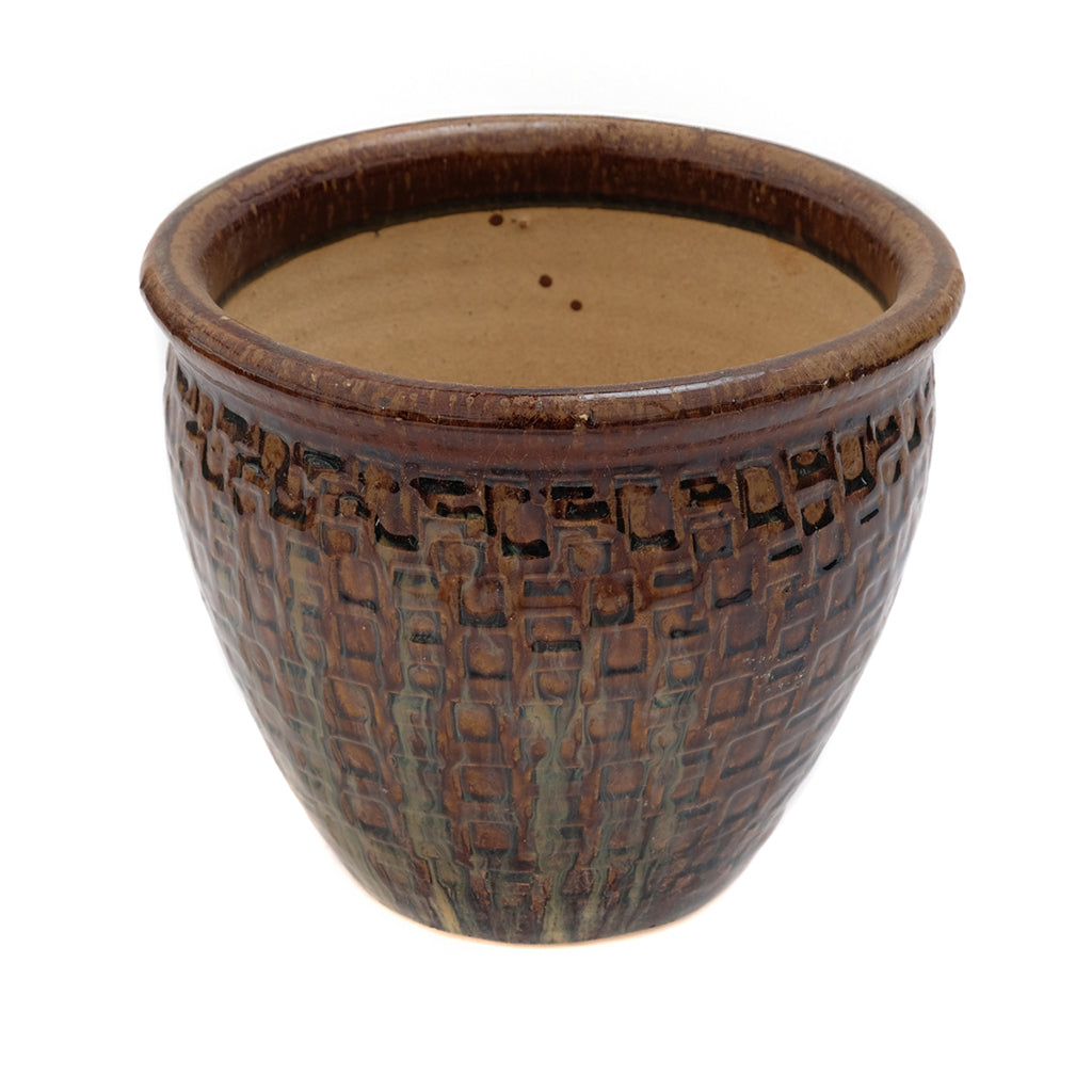 Travolta Collection 24.5Cm Burnt Barley Pot