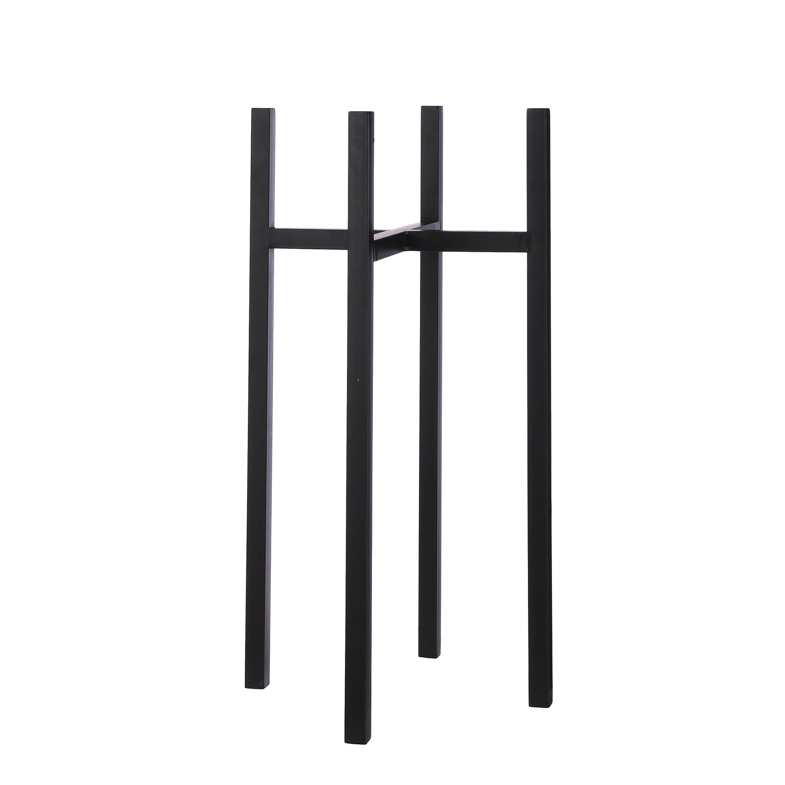 Ascot Xxl Plant Stand Black 14.75X14.78X28"