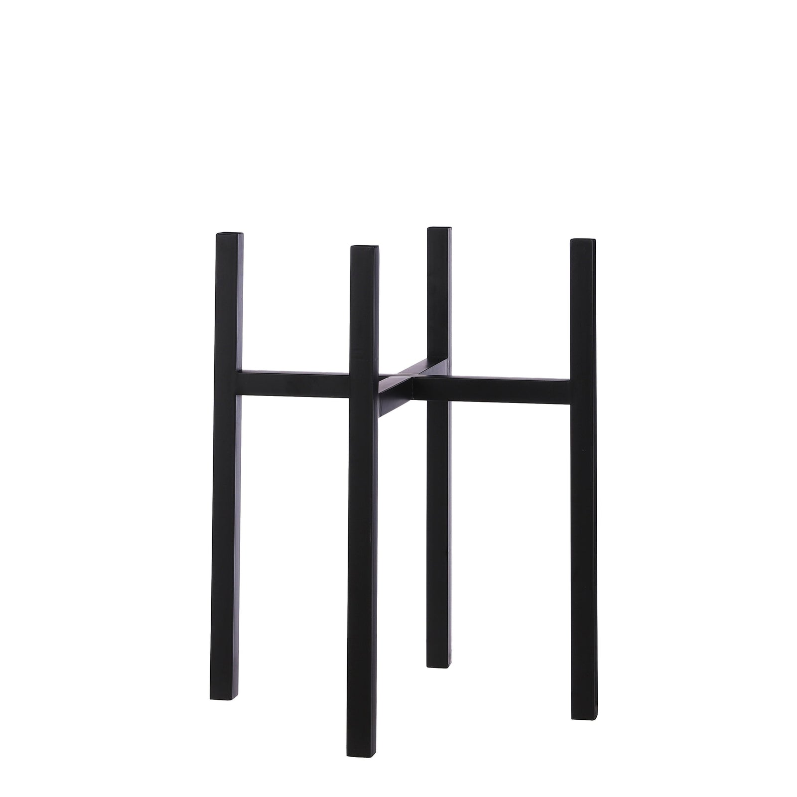 Ascot Xxl Plant Stand Black 16.25X16.25X19.75"