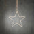 Outdoor Hanging Star Classic White