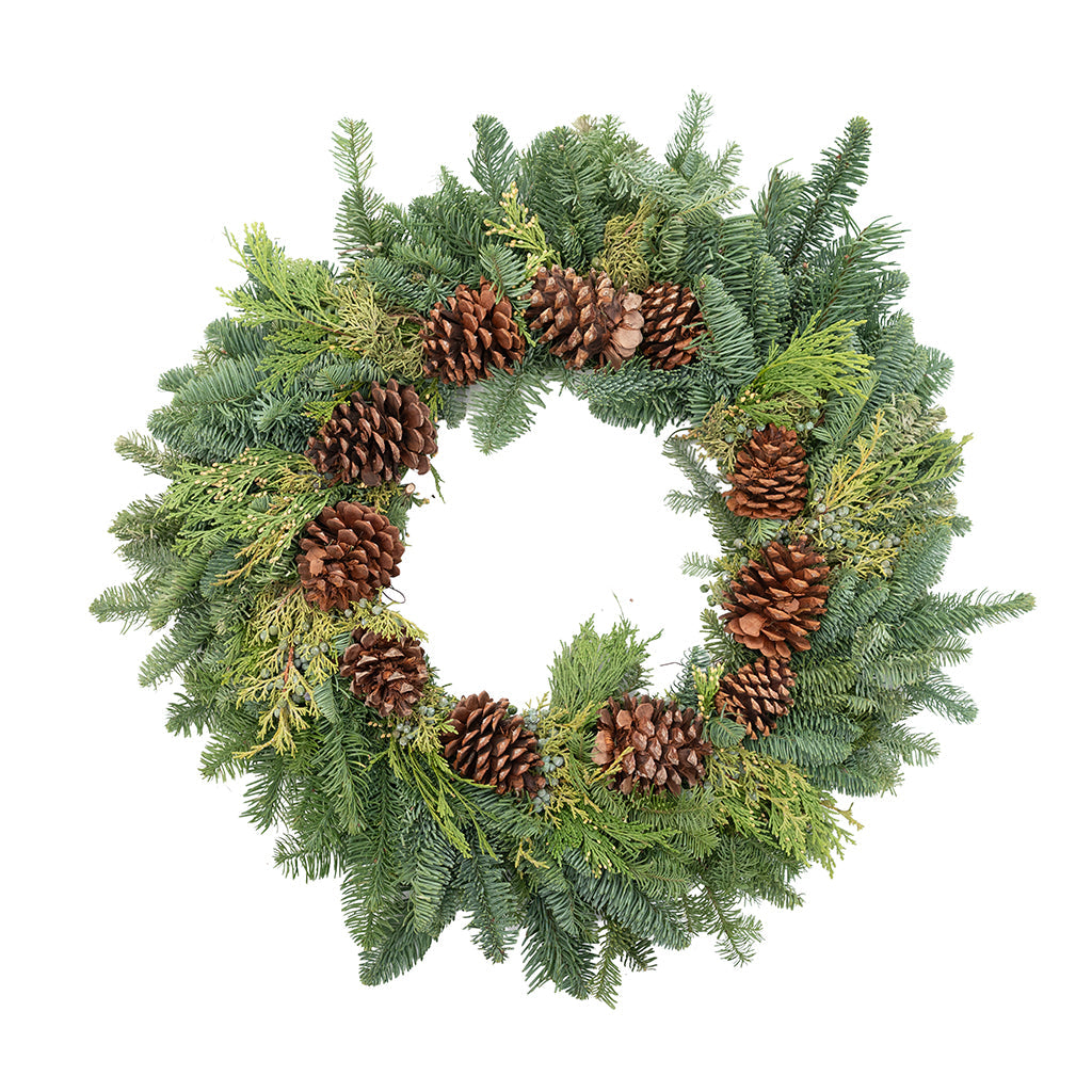 Wreath Deluxe Multicone 24In