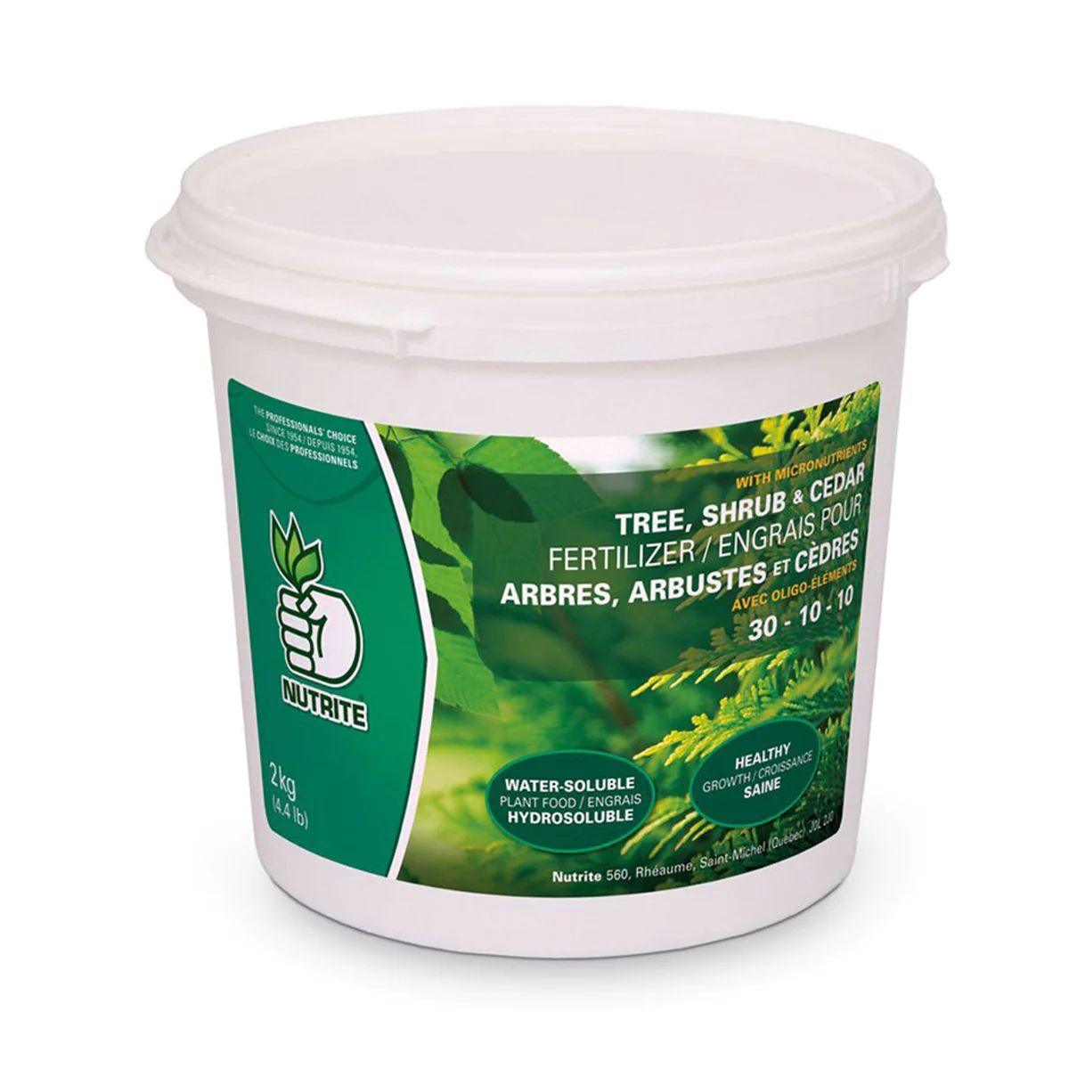 plant prod evergreen & shrub fertilizer 30 10 10 Nutrite Tree, Shrub & Evergreen 30-10-10 2Kg
