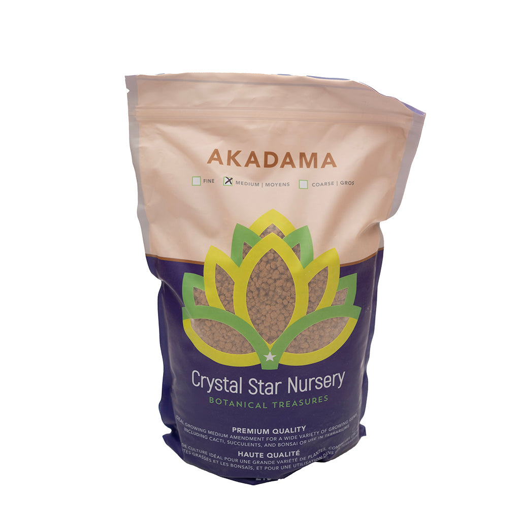 Crystal Star Nursery Akadama 2.5L Medium Grade