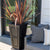 Brixton Tall Planter 28" Black