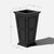 Brixton Tall Planter 28" Black