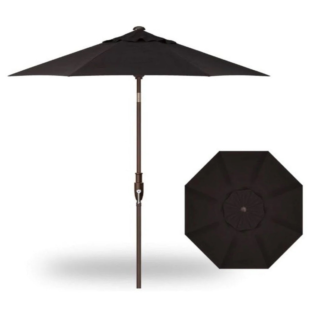 Glide Tilt Octagon Umbrella 7.5' Black