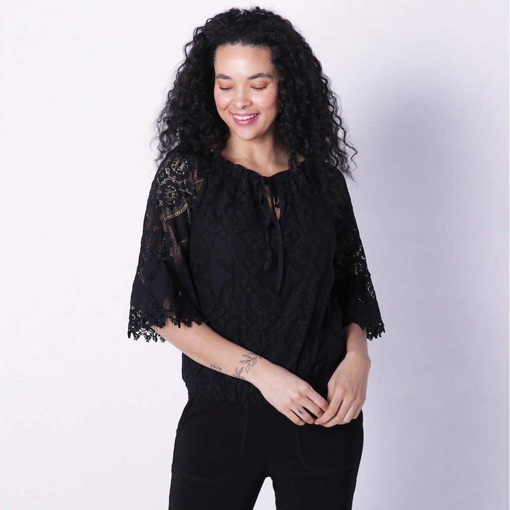 Almost Famous Black Blouse