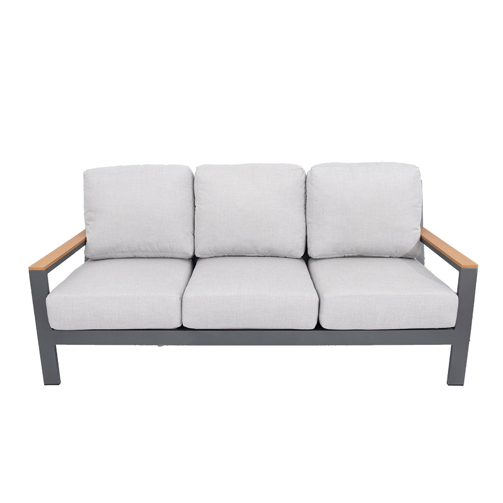 Coronado Sofa - Graphite/Lifeguard Dove
