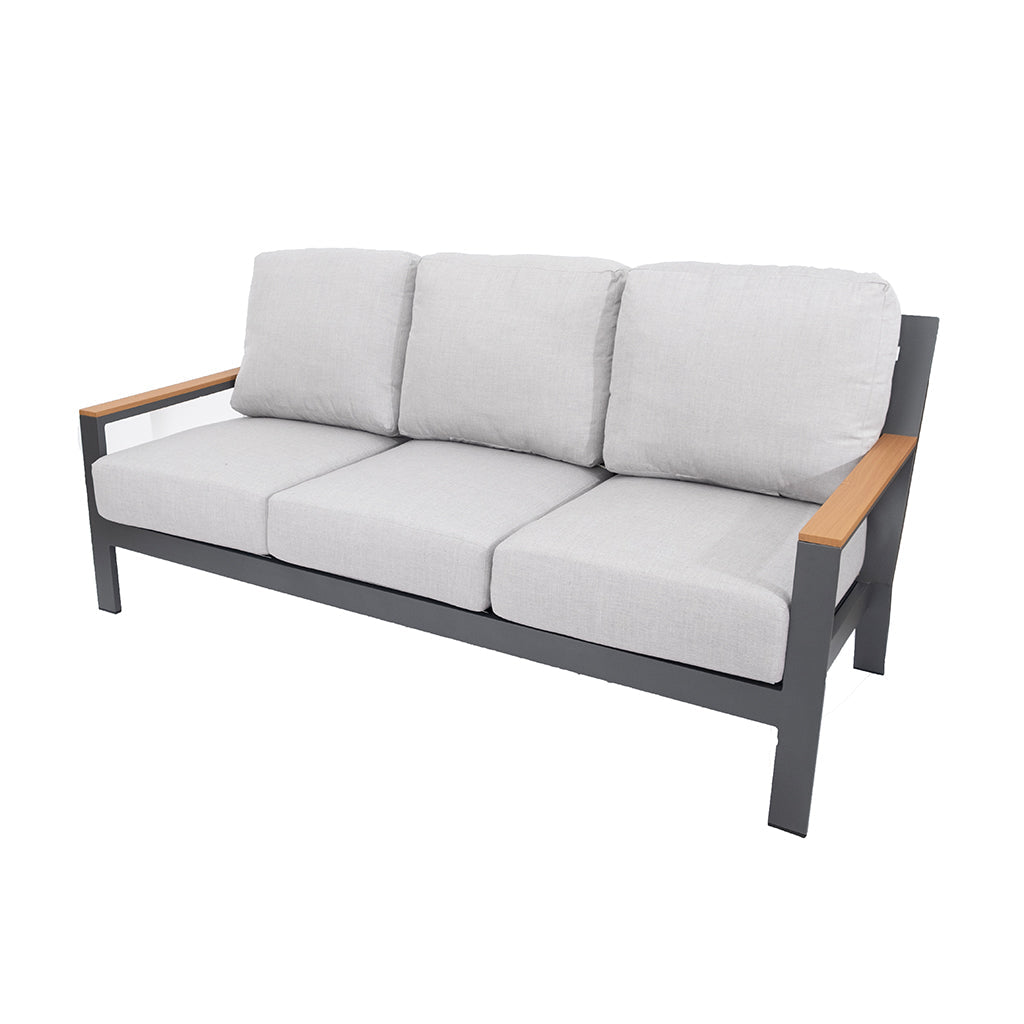 Coronado Sofa - Graphite/Lifeguard Dove