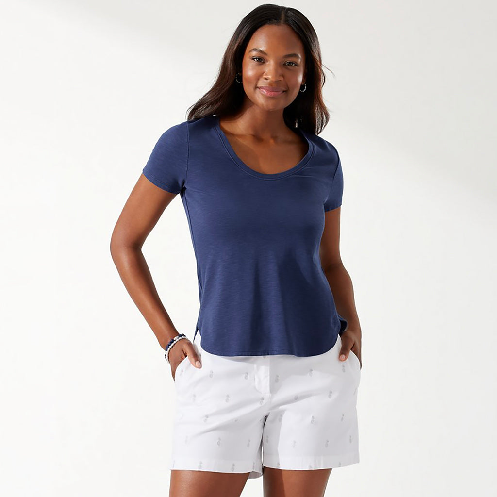 Tommy Bahama Ashby Island Short Sleeve Tee Island Navy