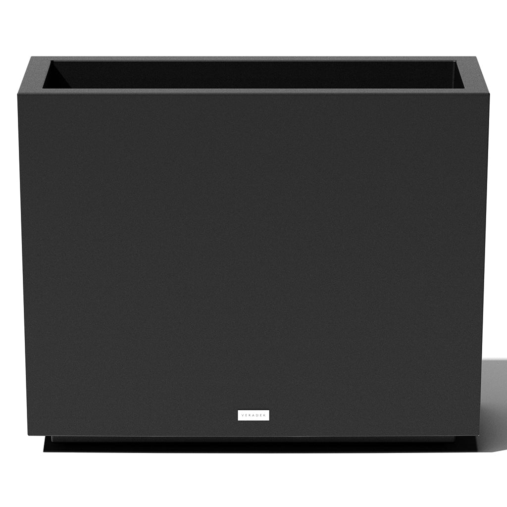 Block Span Short Planter 30X12X24" Black