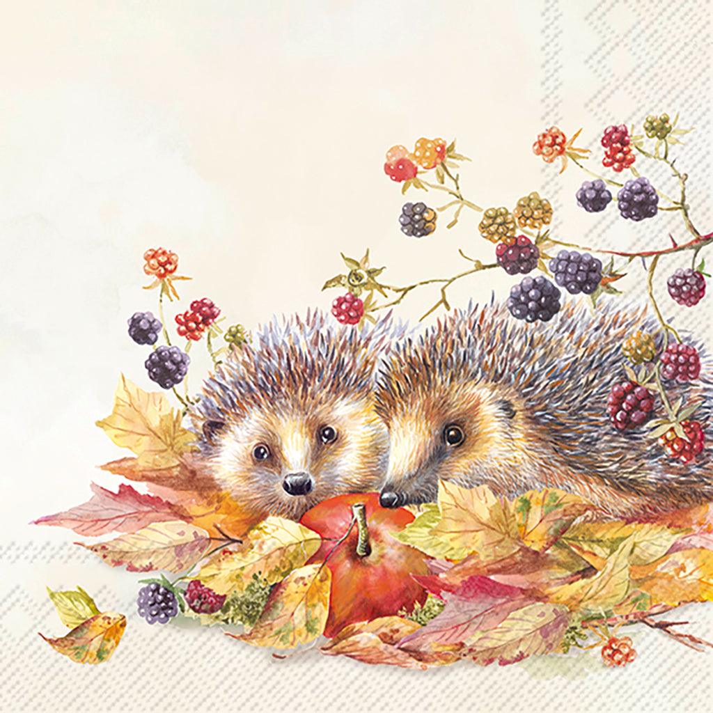 Hedgehog Friends Napkin